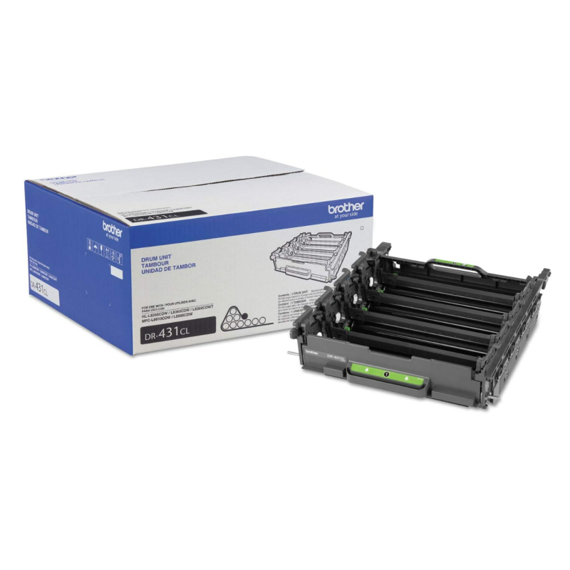 Brother Printer DR431CL Drum Unit-Retail Packaging, Black