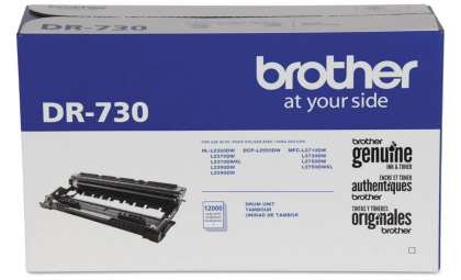 Brother Genuine DR730 Drum Unit, Up To 12,000 Page Yield Black