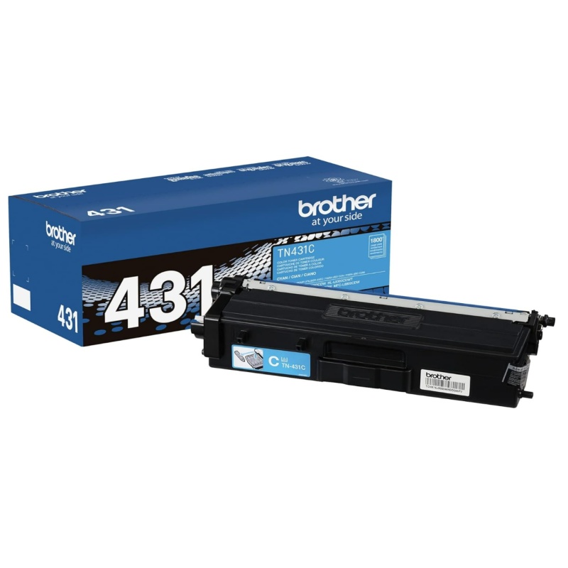 Brother Printer TN431C Standard Yield Toner-Retail Packaging , Cyan