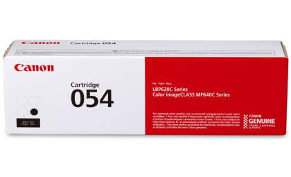 Canon Genuine 054 Black Toner Cartridge Compatible with LBP622Cdw, LBP623Cdw, MF641Cdw, MF642Cdw, MF644Cdw