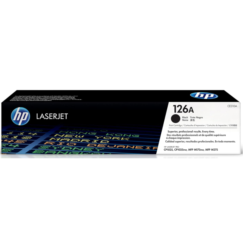 HP 126A Toner Cartridge | Works with HP LaserJet Pro 100 color MFP M175 Series, HP LaserJet Pro CP1025 Series, HP TopShot LaserJet Pro M275 MFP Series