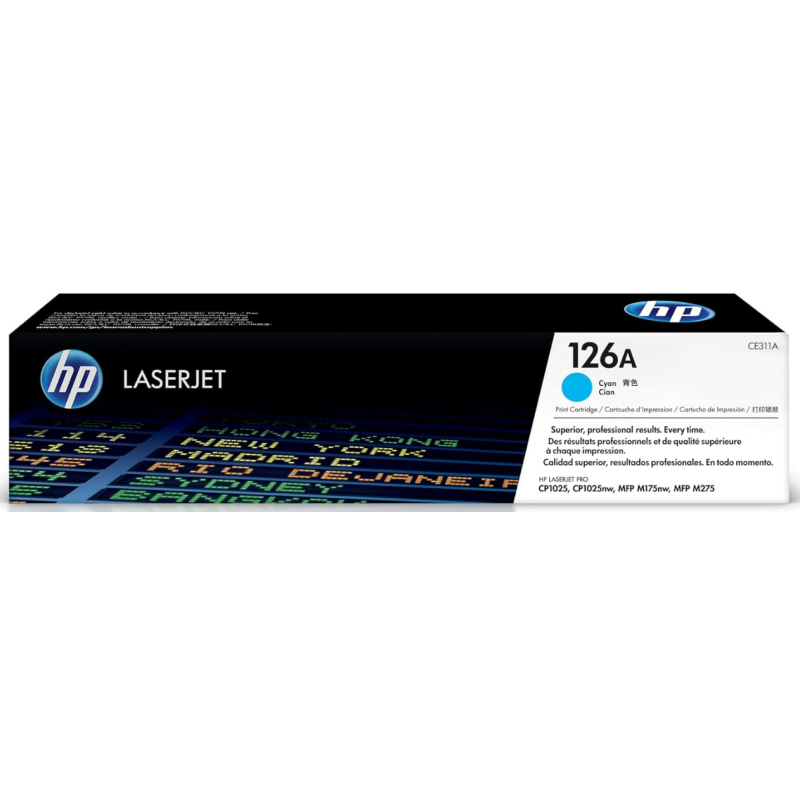 HP 126A Toner Cartridge | Works with HP LaserJet Pro 100 color MFP M175 Series, HP LaserJet Pro CP1025 Series, HP TopShot LaserJet Pro M275 MFP Series
