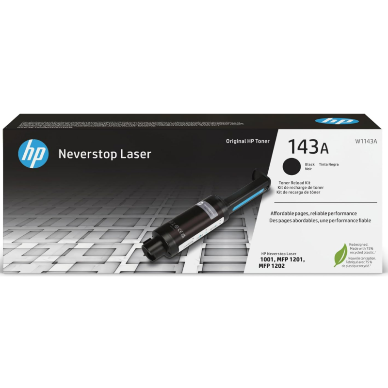 HP 143A | W1143A | Toner | Black Reload Kit