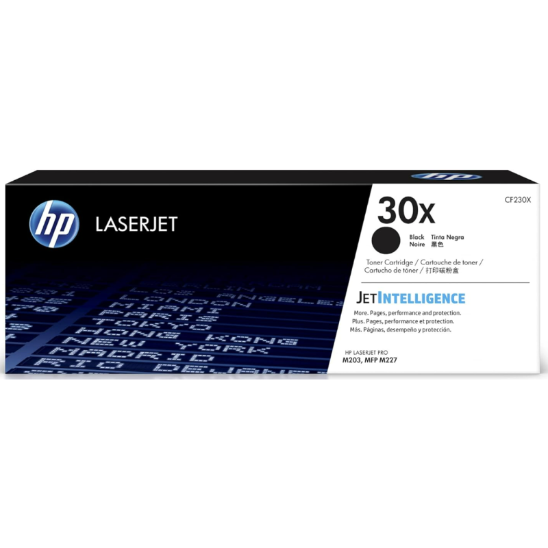 HP 30X Black High-yield Toner Cartridge | Works with HP LaserJet Pro M203 Series, HP LaserJet Pro MFP M227 Series | CF230X