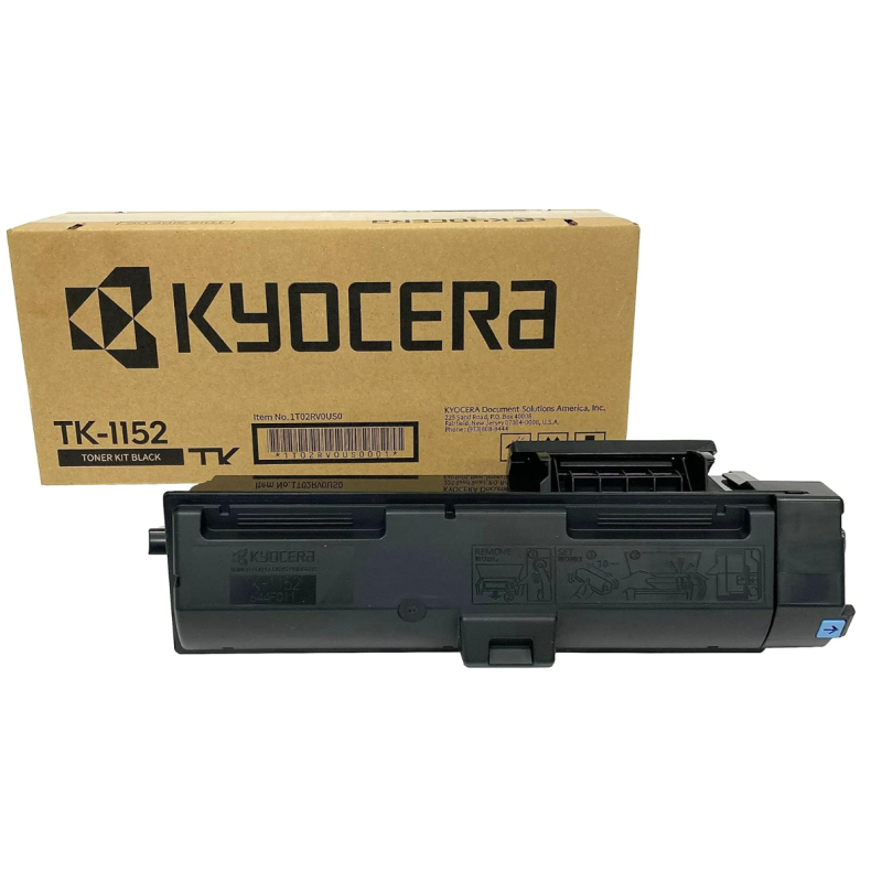 KYOCERA TK-1152 Black Toner Cartridge for P2235dn / P2235dw / M2135dn / M2135dw / M2635dw Model Laser Printers (1T02RV0US0)