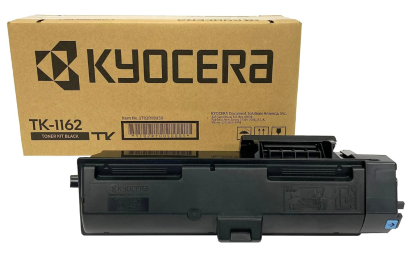 KYOCERA TK-1162 Black Toner Cartridge for P2040dw / P2040dn Model Laser Printers (1T02RY0US0)