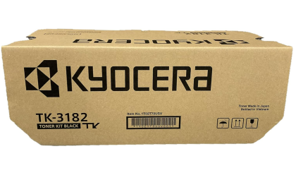 KYOCERA TK-3182 Black Toner Cartridge for P3055dn / P3155dn / M3655idn Model Laser Printers (1T02T70USV)